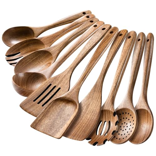 HSM Acacia Wood Cooking Utensil Set