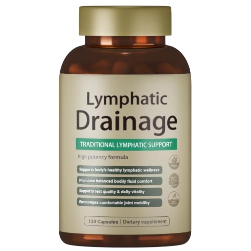 FRZVEO Lymphatic Drainage Supplement with Dandelion & Cleavers