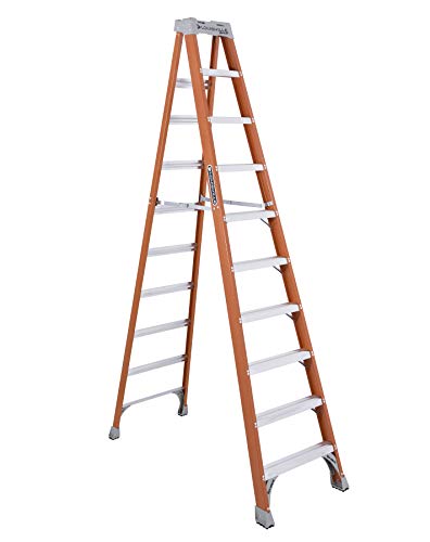Louisville Ladder 10 ft Fiberglass Step Ladder FS1510