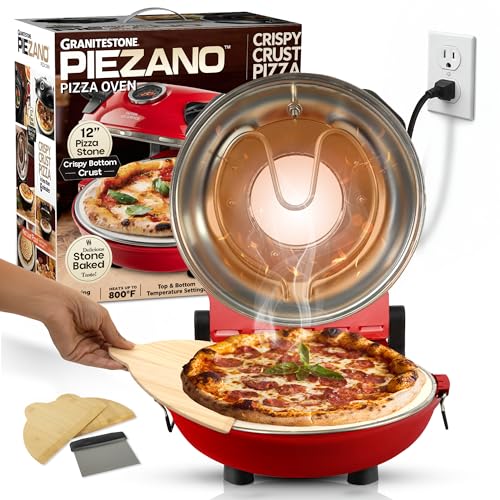Piezano Crispy Crust Pizza Oven by Granitestone