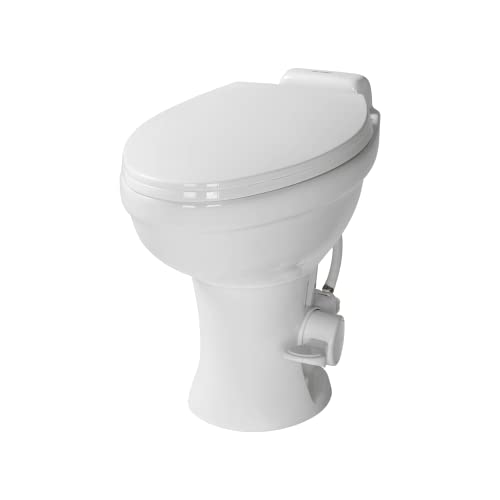 Lippert Flow Max RV Toilet Elongated Ceramic Bowl