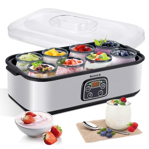 Suteck Yogurt Maker with Adjustable Control