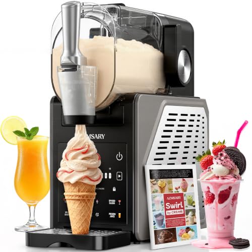 Azmsary Slushie & Ice Cream Maker 85OZ