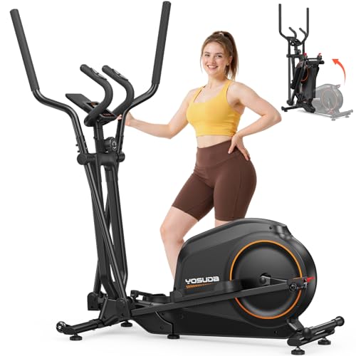 YOSUDA Foldable Elliptical Machine 15IN Stride