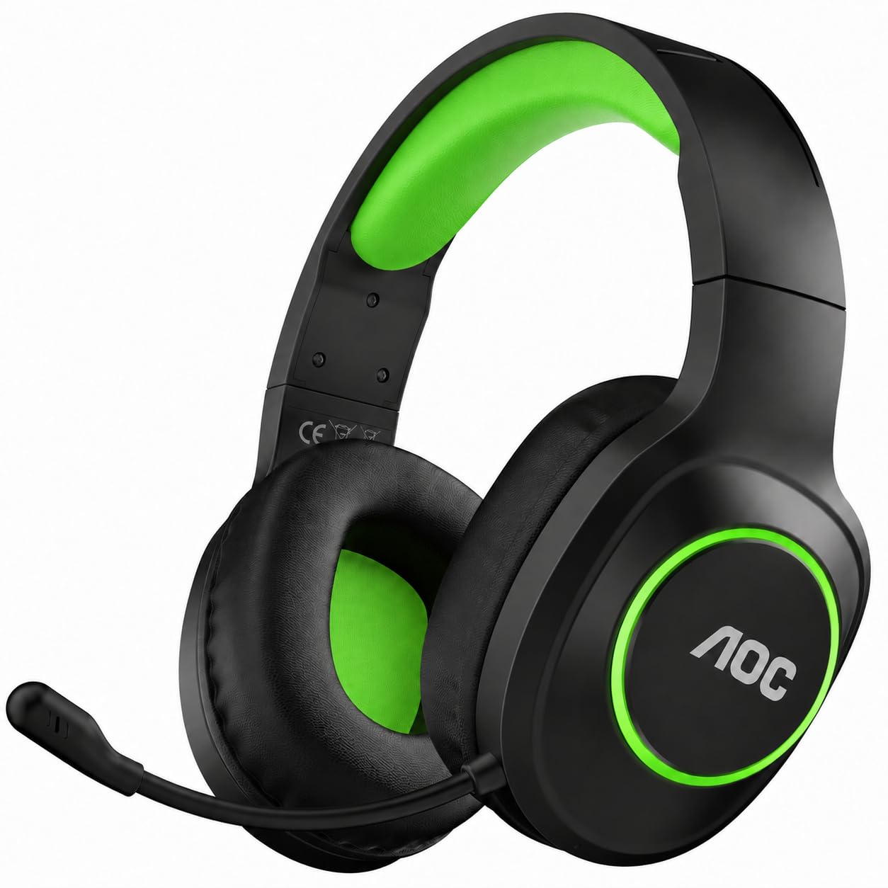 AOC Wireless Gaming Headset with Noise Canceling Mic