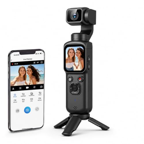 HolyEye 4K Vlogging Camera with AI Tracking