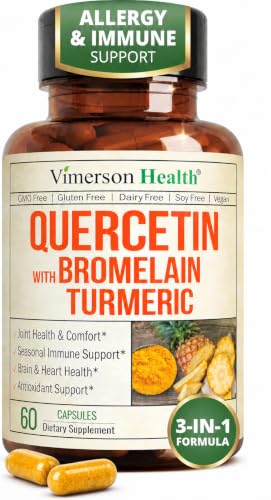 Vimerson Health Quercetin Bromelain Turmeric Supplement