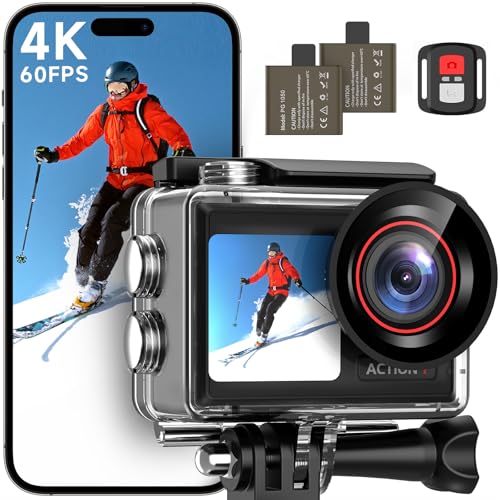 ODDV 4K Action Camera Touchscreen