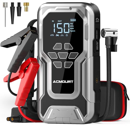 Acmount D18 Jump Starter with Compressor