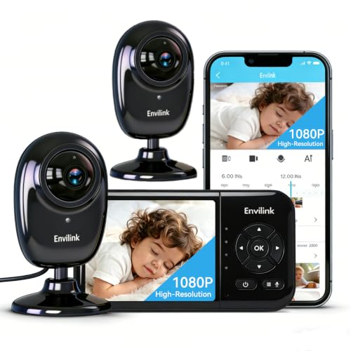 Envilink Baby Monitor with Dual Cameras