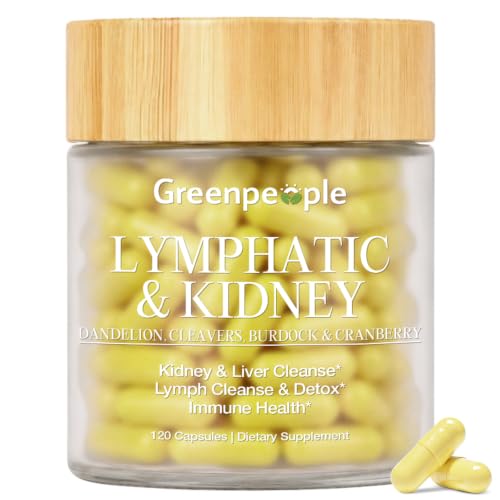 Lymphatic and Kidney Cleansing Herbal Supplements