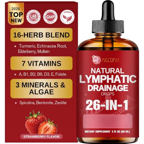 Migcopat Liposomal Lymphatic Drainage Drops 26-in-1