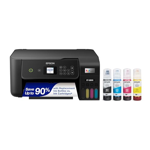 Epson EcoTank ET-2800 Wireless Color Printer