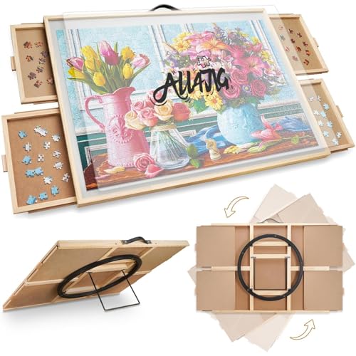 ALL4JIG Puzzle Board with Drawers and Cover