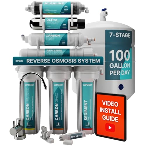 NU Aqua 7-Stage Under Sink Water Filter System