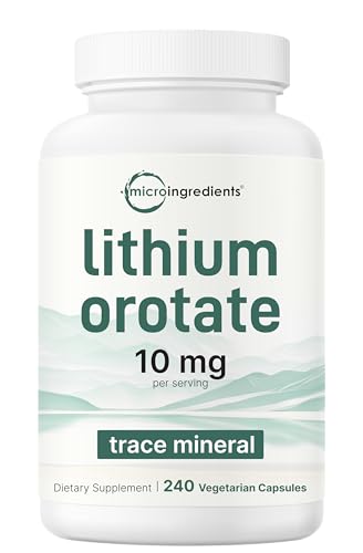 Micro Ingredients Lithium Orotate 10mg Supplement
