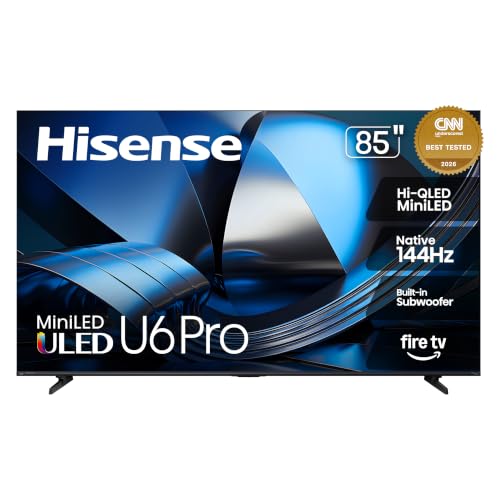 Hisense U6SF Pro 85" Mini-LED 4K Fire TV