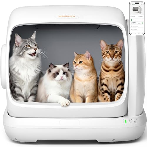 MeoWant Self-Cleaning Cat Litter Box