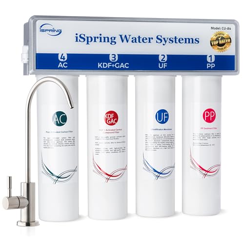 ISpring CU-A4 Ultra-Filtration Water Filter System