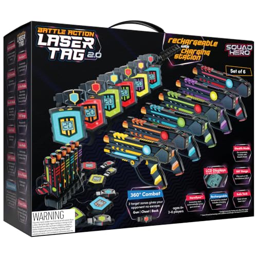 Squad Hero Rechargeable Laser Tag Set