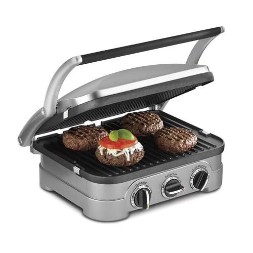 Cuisinart GR-4NNAS 5-in-1 Grill and Press