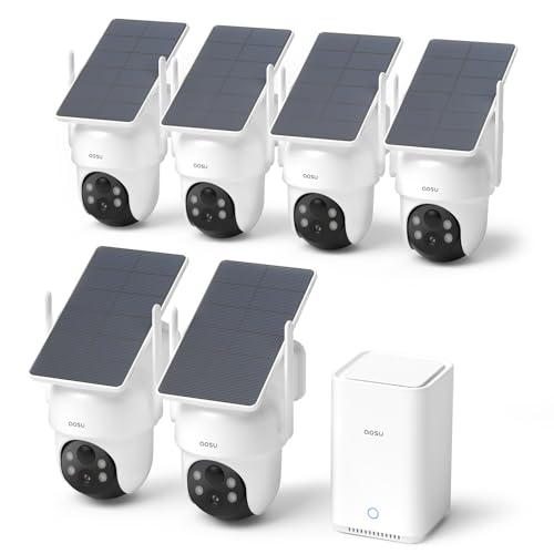 Aosu 6-Cam Wireless Outdoor Security Kit