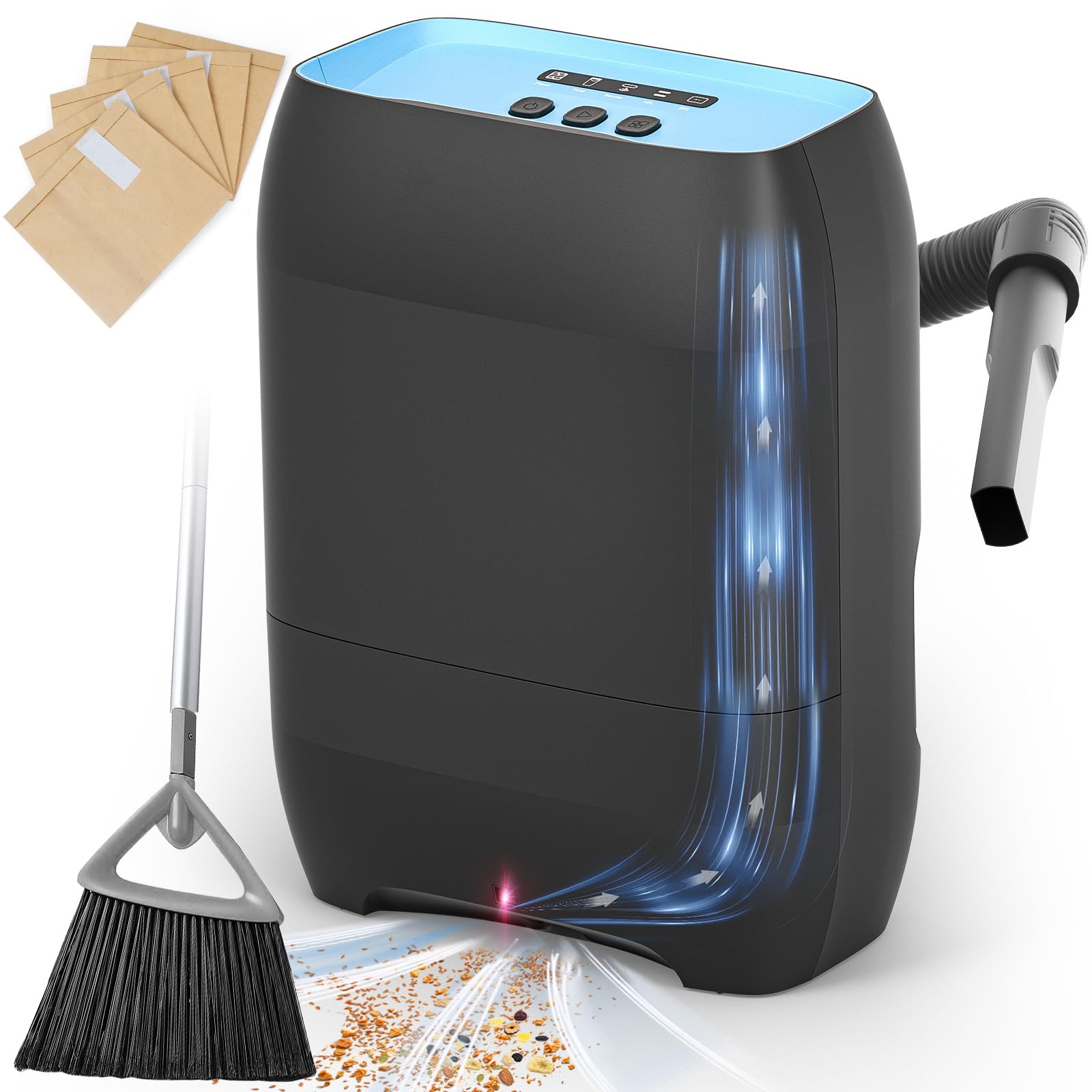 Hiwoor Touchless Automatic Vacuum Dustpan