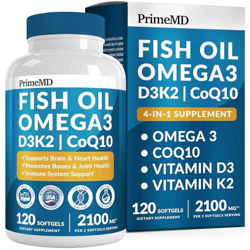 PrimeMD Omega 3 Fish Oil 2100mg Supplement