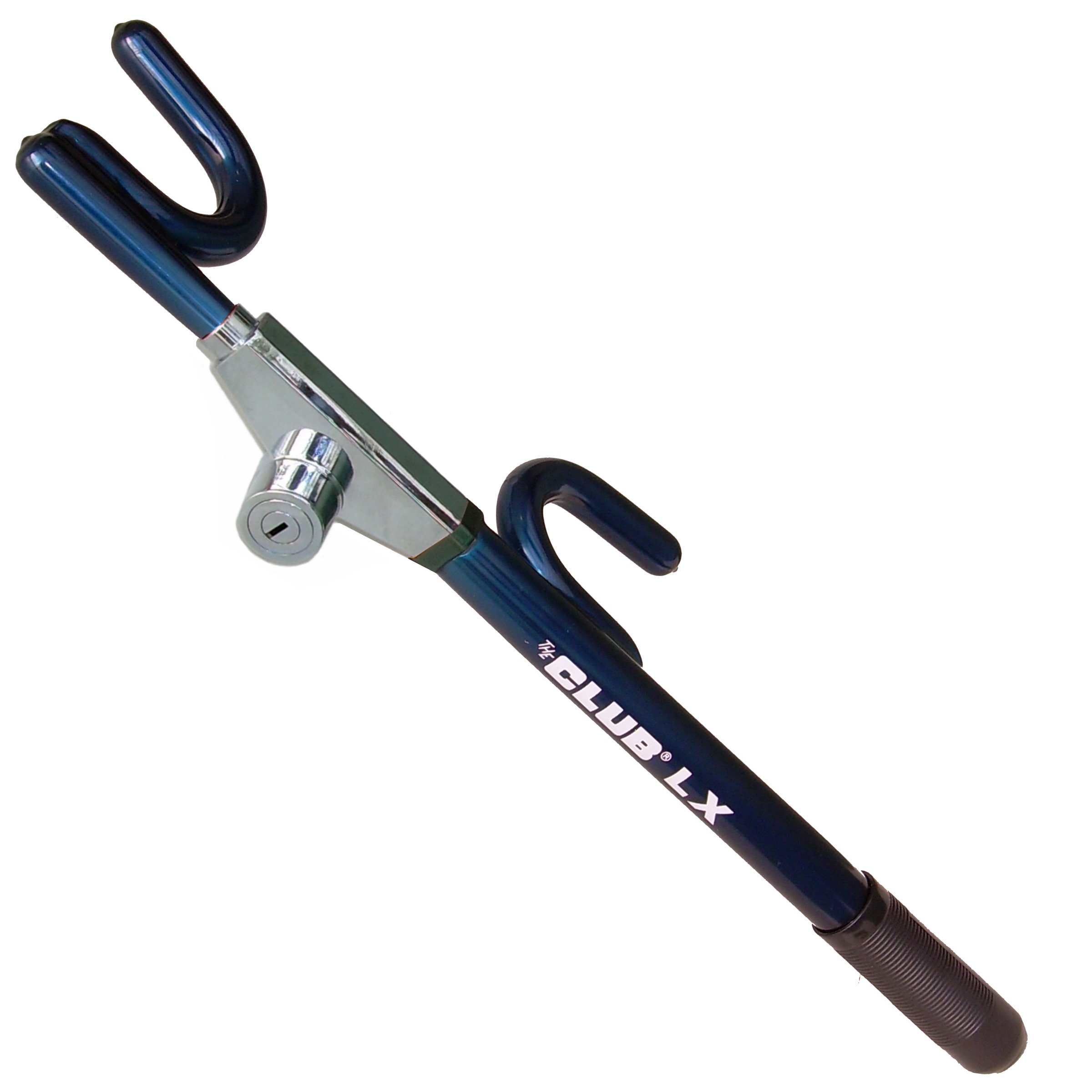 The Club LX Series Steering Wheel Lock Blue