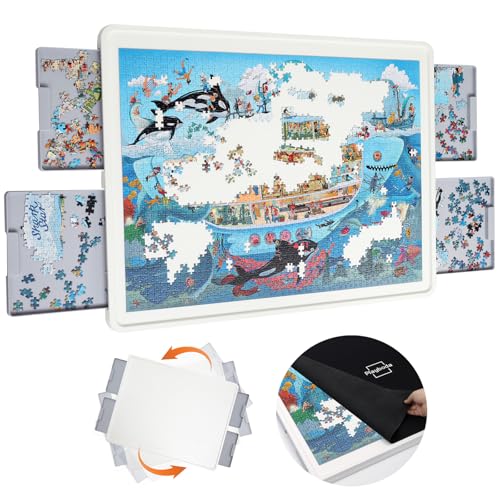Playboda Rotating Puzzle Board with Drawers