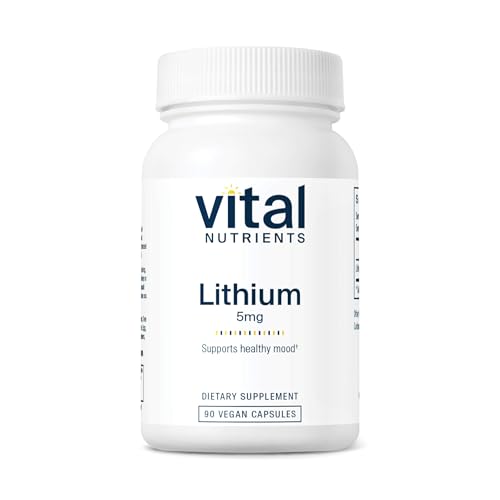 Vital Nutrients Lithium Orotate 5mg Supplements