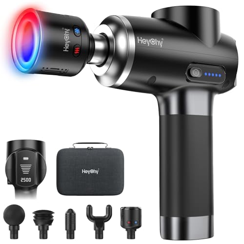 HEYCHY Massage Gun with Heat and Cold