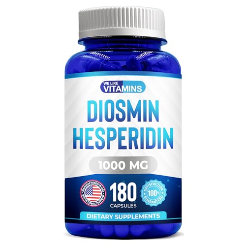 We Like Vitamins Diosmin Hesperidin Supplement 1000mg