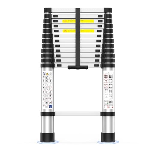 UC UP CLIMBER Telescoping 12.5 FT Ladder