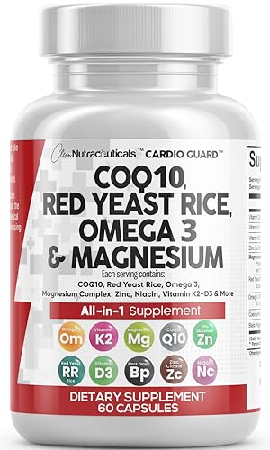 Clean Nutraceuticals Heart Health Support Complex 60 Ct