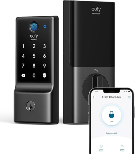 Eufy Security Smart Lock C220 Fingerprint Wi-Fi Deadbolt