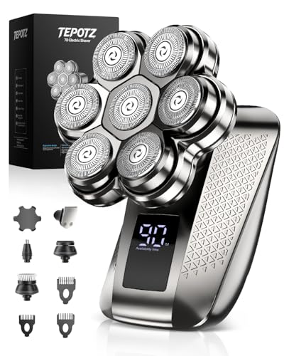 TEPOTZ 7D Shaver for Bald Men