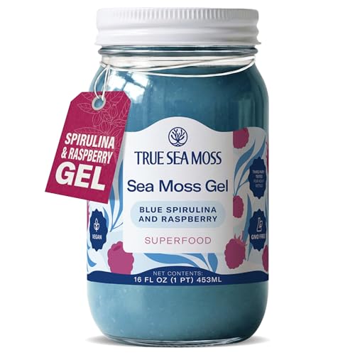 TrueSeaMoss Blue Spirulina Sea Moss Gel