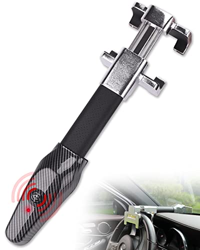 Tevlaphee Steering Wheel Lock with Alarm
