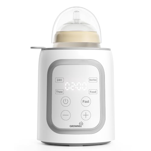 GROWNSY 8-in-1 Fast Baby Bottle Warmer