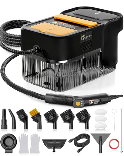 Gautye Steam Cleaner with Adjustable Handle