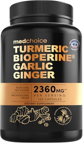 MEDCHOICE 4-in-1 Turmeric and Ginger Supplement