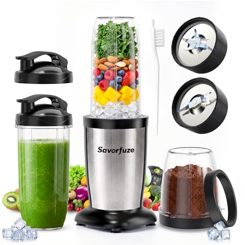 Savorfuze Smoothie Blender Grinder Combo
