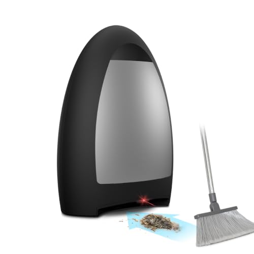 EyeVac Home Touchless Vacuum Dustpan Matte Black