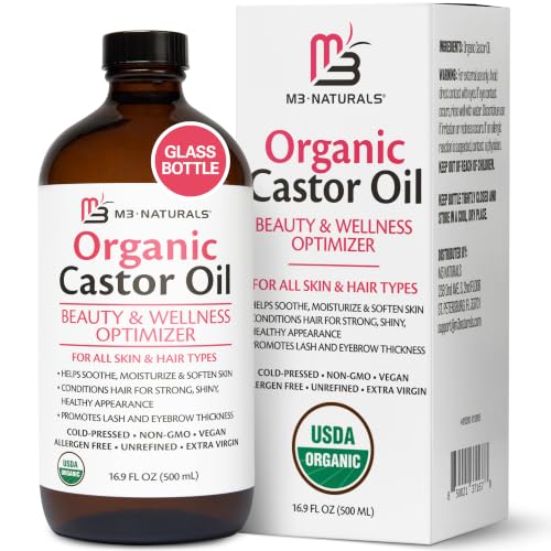 Hexane-Free Cold Pressed Castor Oil
