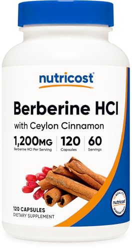 Nutricost Berberine HCI with Ceylon Cinnamon