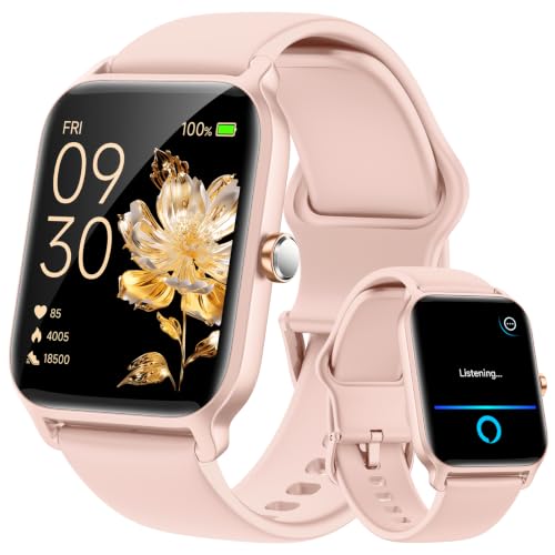 Fitpolo Smart Watch with Alexa and Fitness Tracker