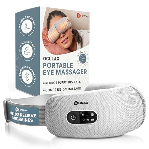 Lifepro Eye Massager with Heat and Vibration
