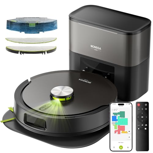 MONSGA Robot Vacuum and Mop Combo