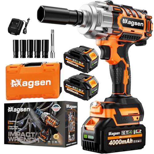 MAGSEN 1/2 Inch Cordless Impact Wrench